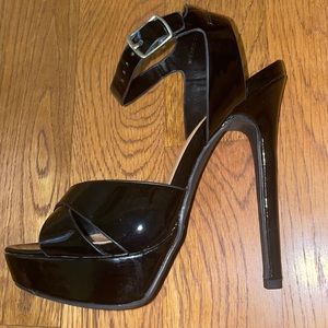 Black Charlotte Russe stilettos